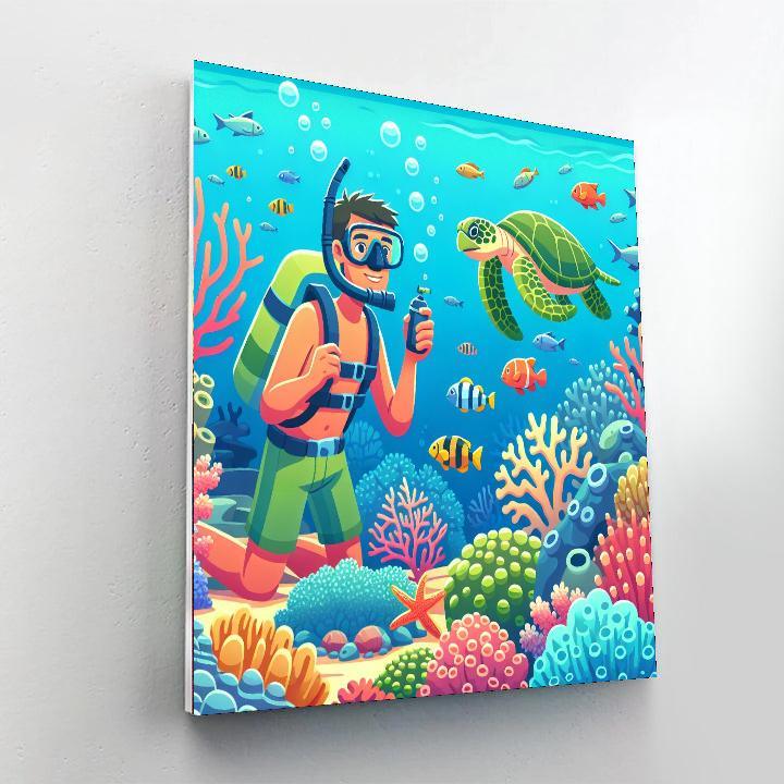 Tropical Reef Discovery Paint By Numbers