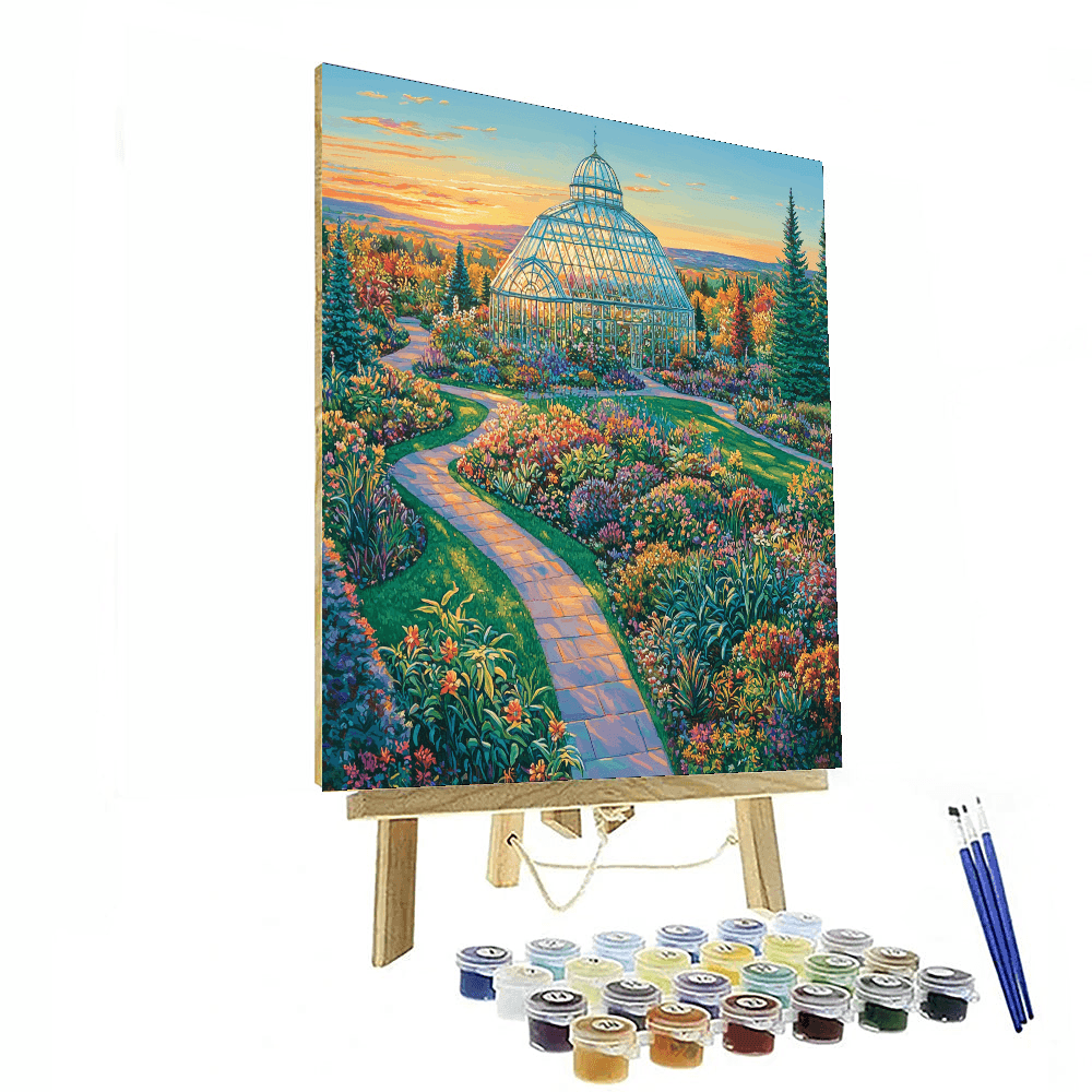 Lalbagh Botanical Garden - Bengaluru Numbered Painting Kits