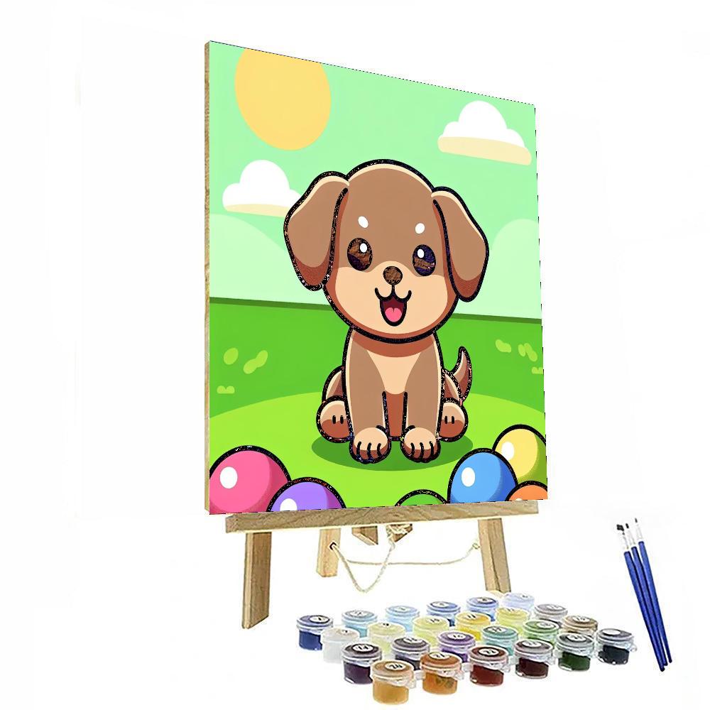 Puppy Pal DIY Paint By Numbers