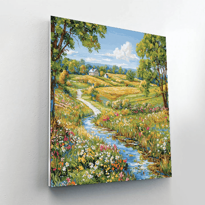 John Constable Inspired Majestic Seasons  Painting By Numbers Kit