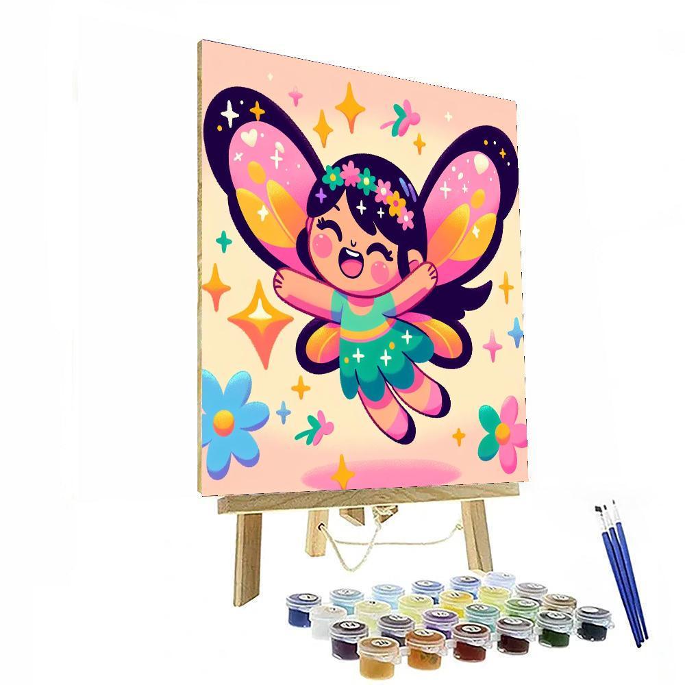 Sparkly Fairy Painting Number Kit