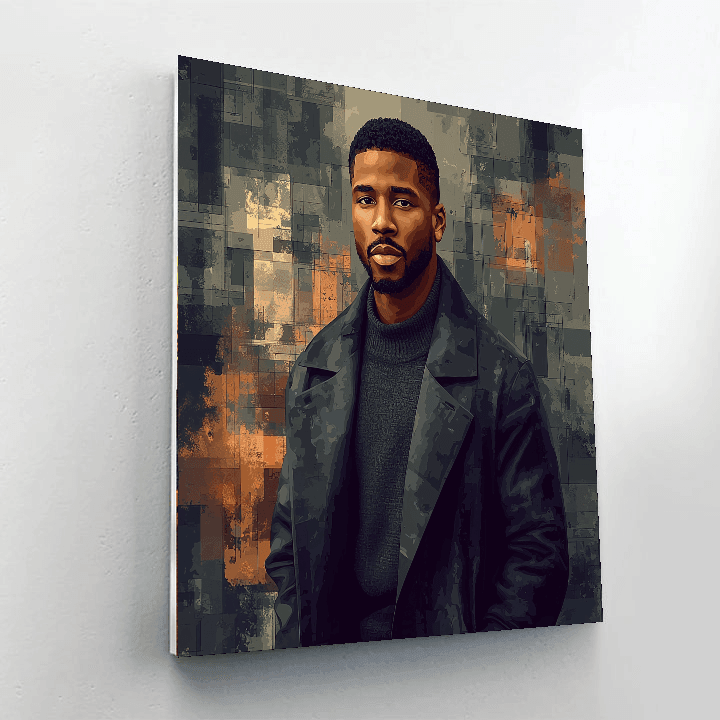 Michael B. Jordan: The Rising Star Of Charisma And Courage Paint By Numbers