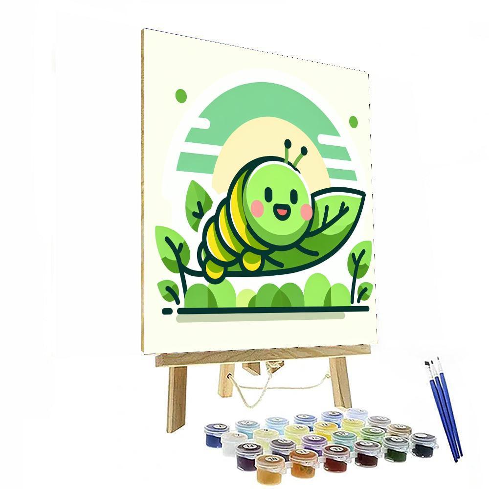Caring Caterpillar Journey Paint By Color