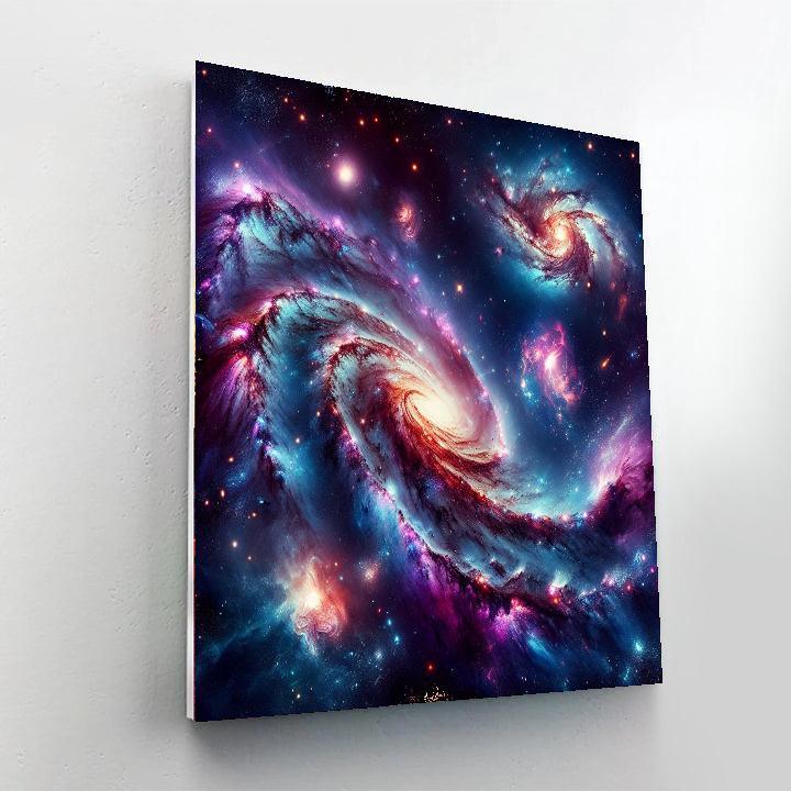 Celestial Cosmic Wonder Painting Number Kit