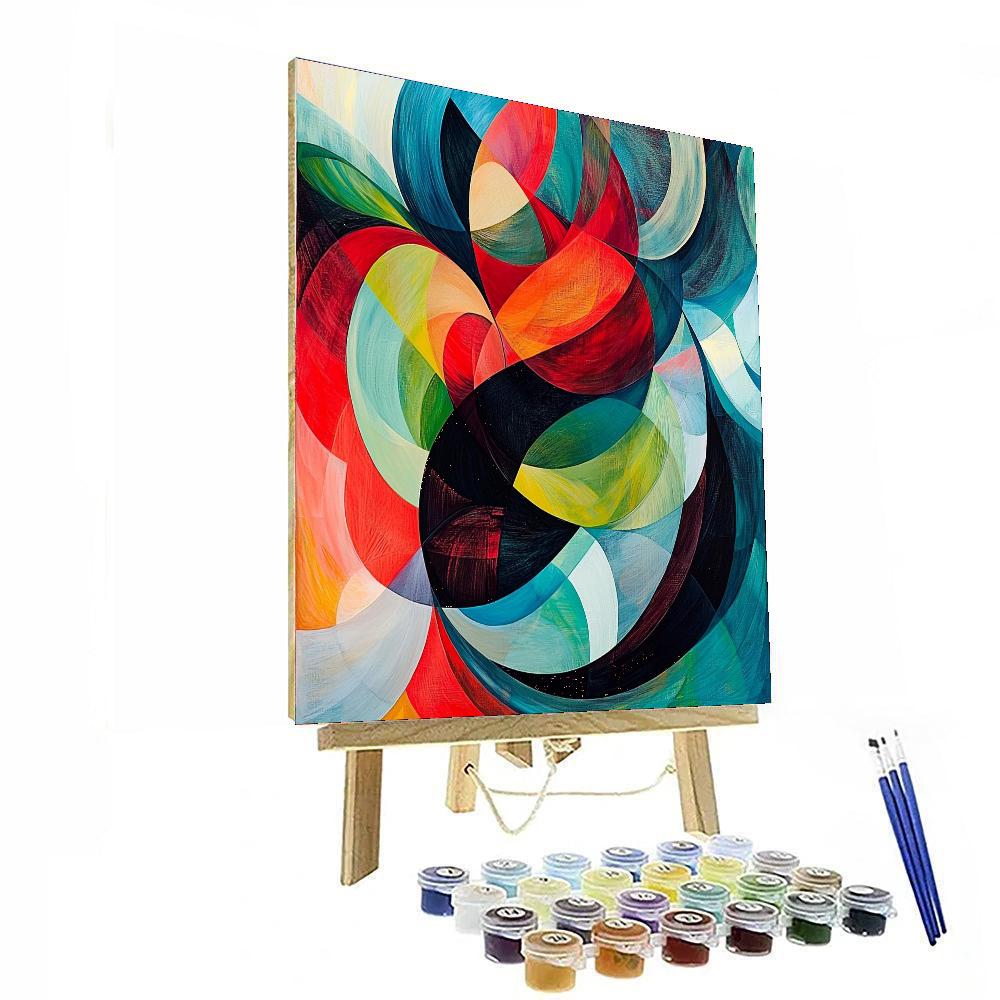 Psychedelic Artists Inspired Psychedelic Dreamscapes  Number Painting