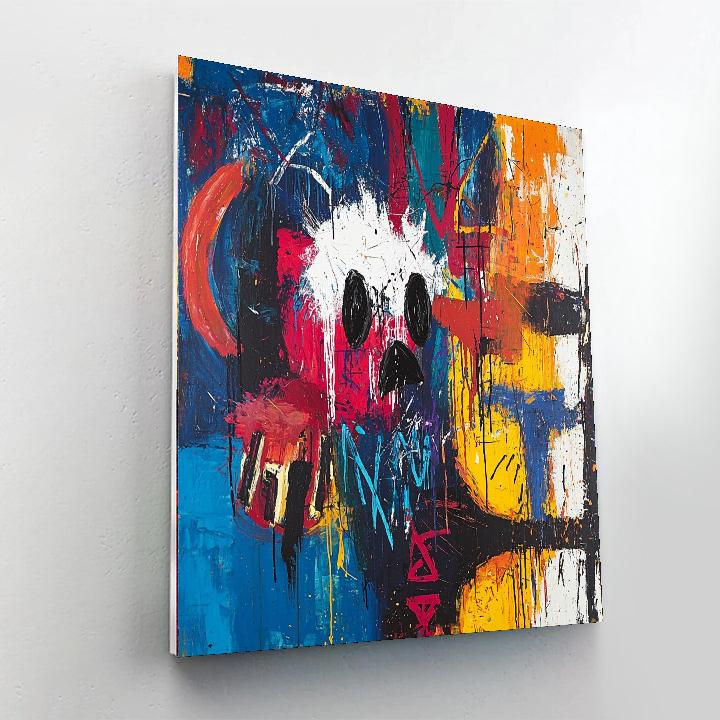Jean-Michel Basquiat Inspired Echos Of Emotion  Paint By Numbers Kits