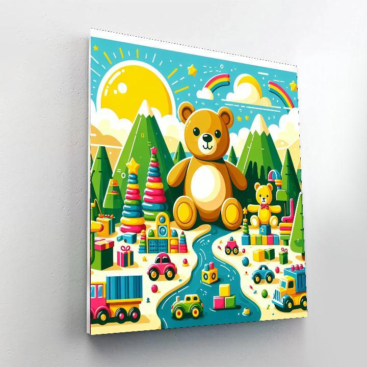 Giant's Playground Paint By Color