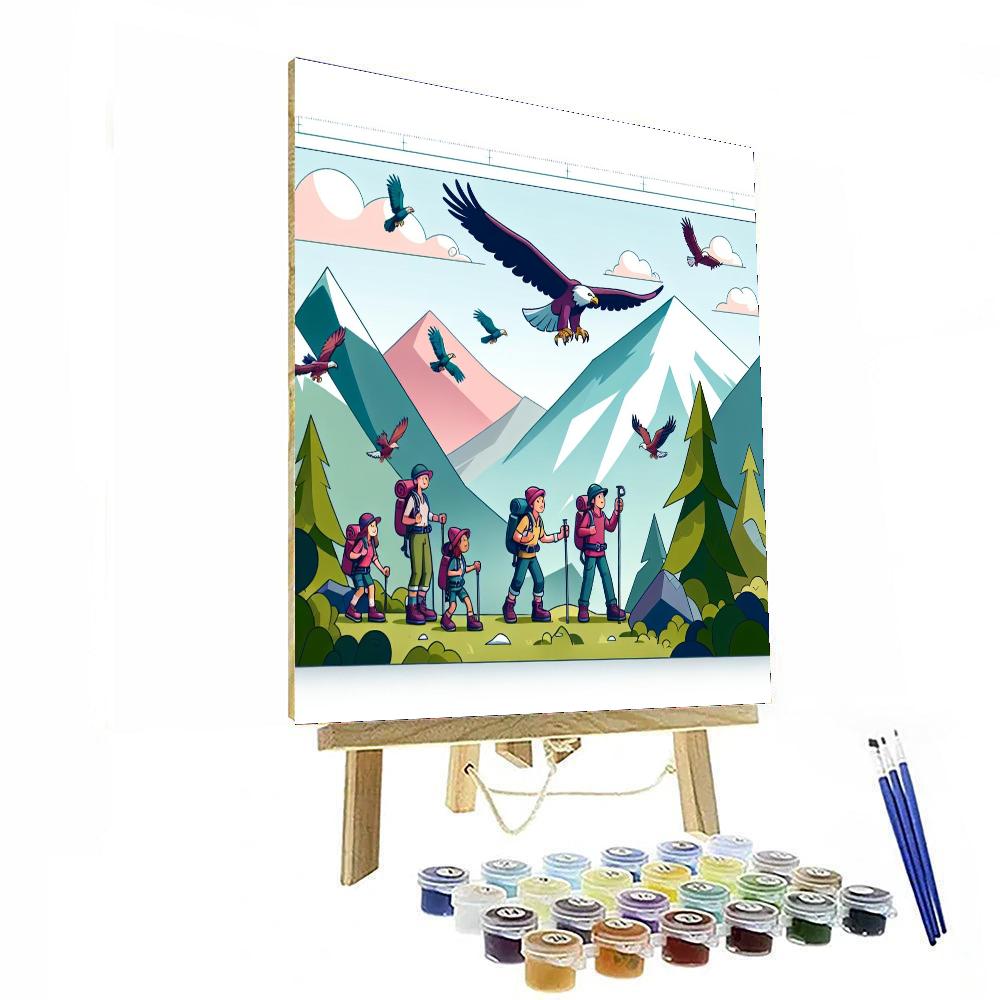 Mystic Mountain Exploration Paint By Numbers