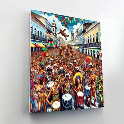Salvador Carnival - Brazil Numbered Painting Kits