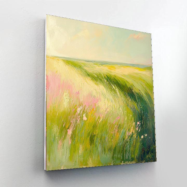 Edgar Degas Inspired Whispering Meadows Dreamscape  Paint By Number