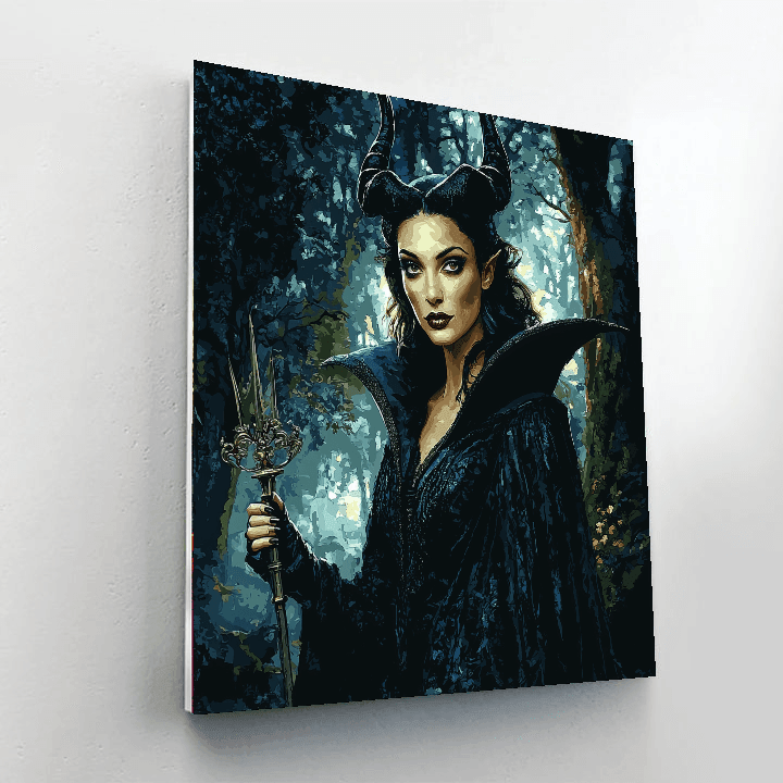 Angelina Jolie: The Rebel Heart Of Maleficent Paint By Numbers Kits