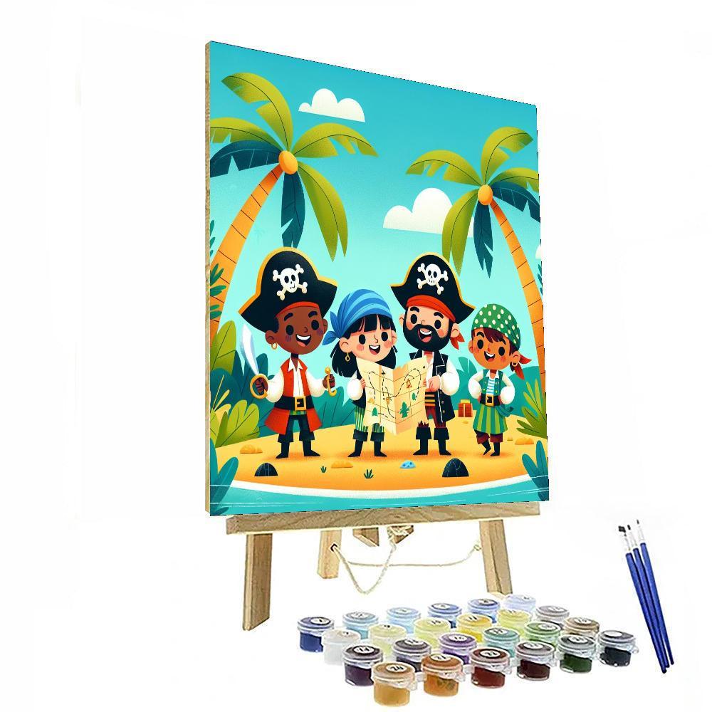 Treasure Island Paint By Color