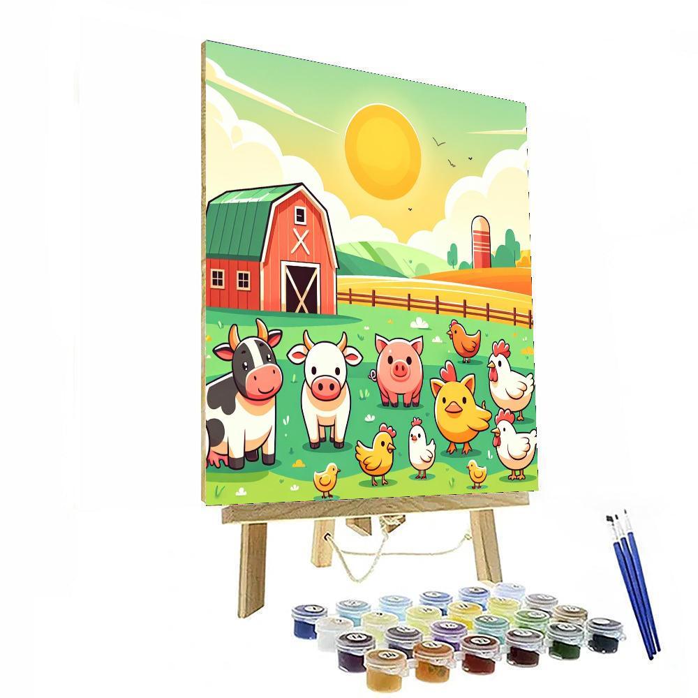 Farm Fresh Adventure Numbered Painting Kits