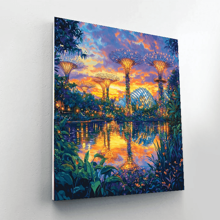 Gardens By The Bay Numbered Painting Kits