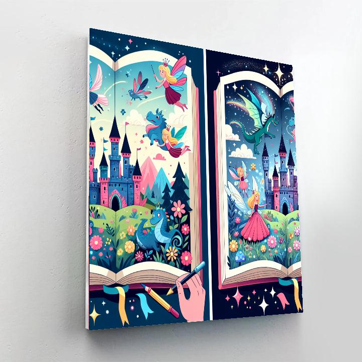 Fairytale Storybook Painting By Numbers Kit