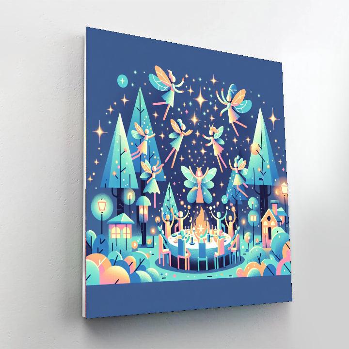 Forest Fairy Fête Paint By Color