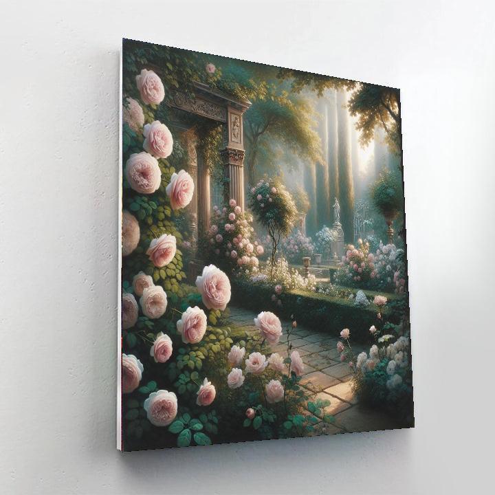 Victorian Garden Reverie Paint By Color