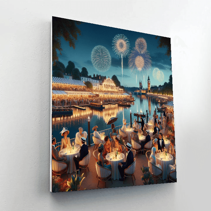 Henley Festival - Uk DIY Paint By Numbers