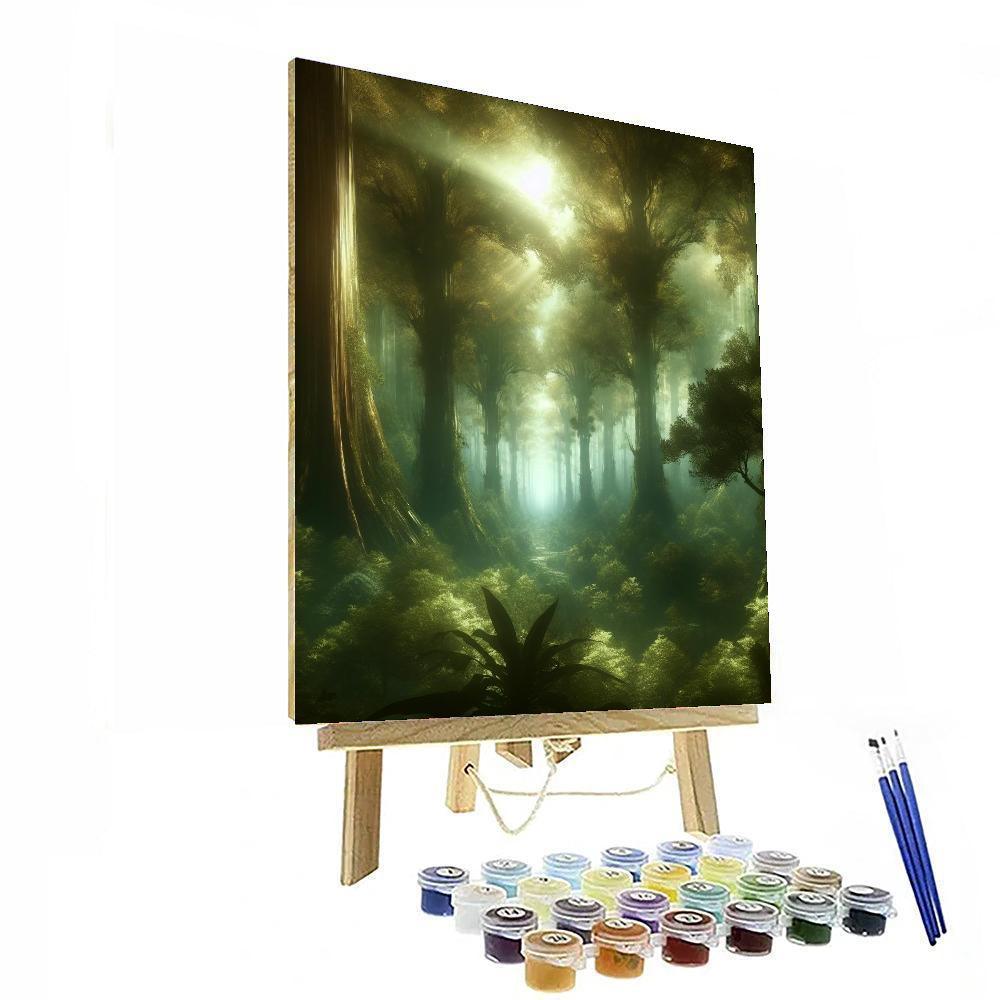 Ancient Forest Echoes Paint By Number