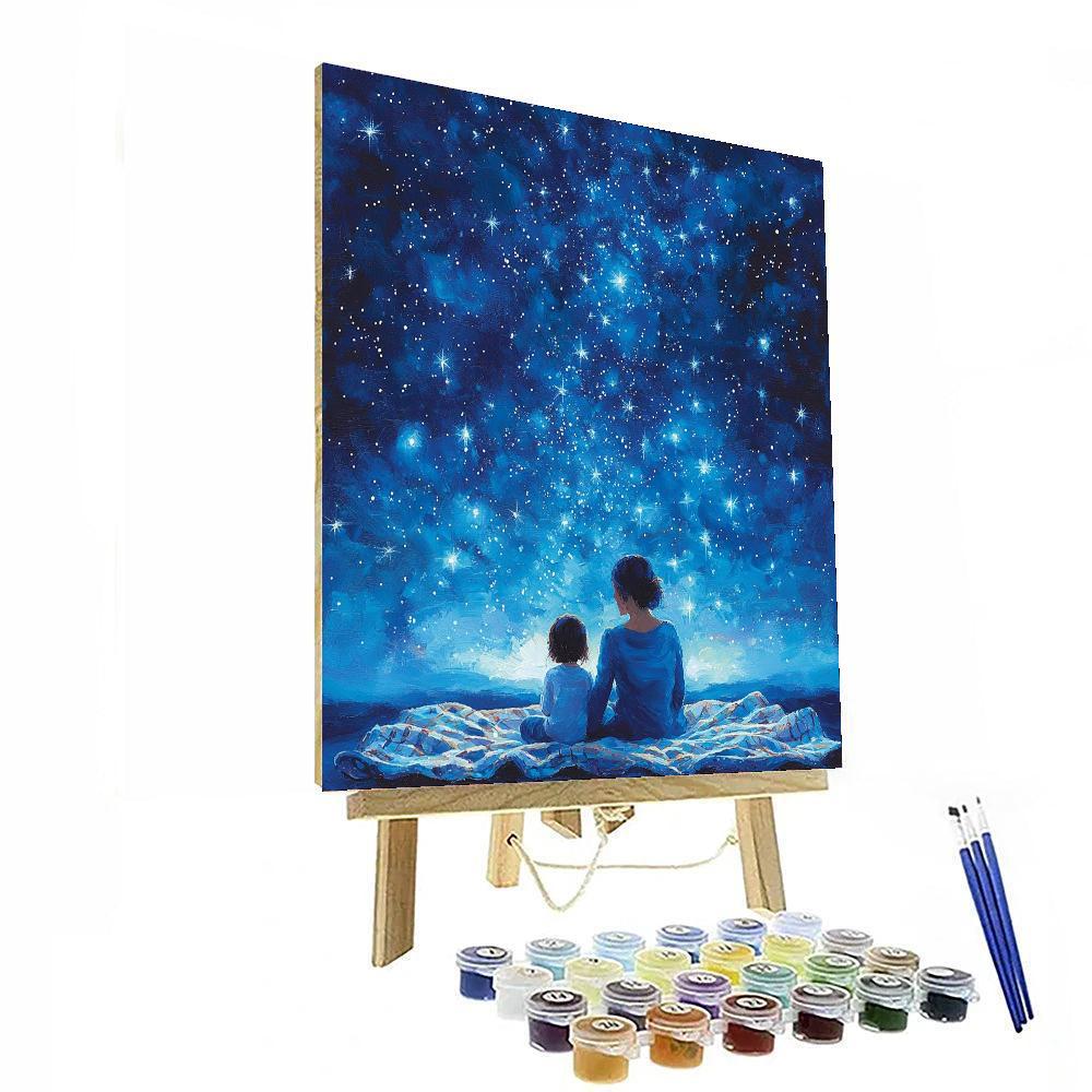 Gentle Guiding Stars Paint By Numbers