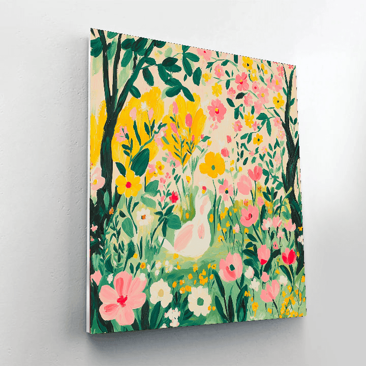 Matisse Inspired Celestial Garden Of Friends  Painting By Numbers Kit