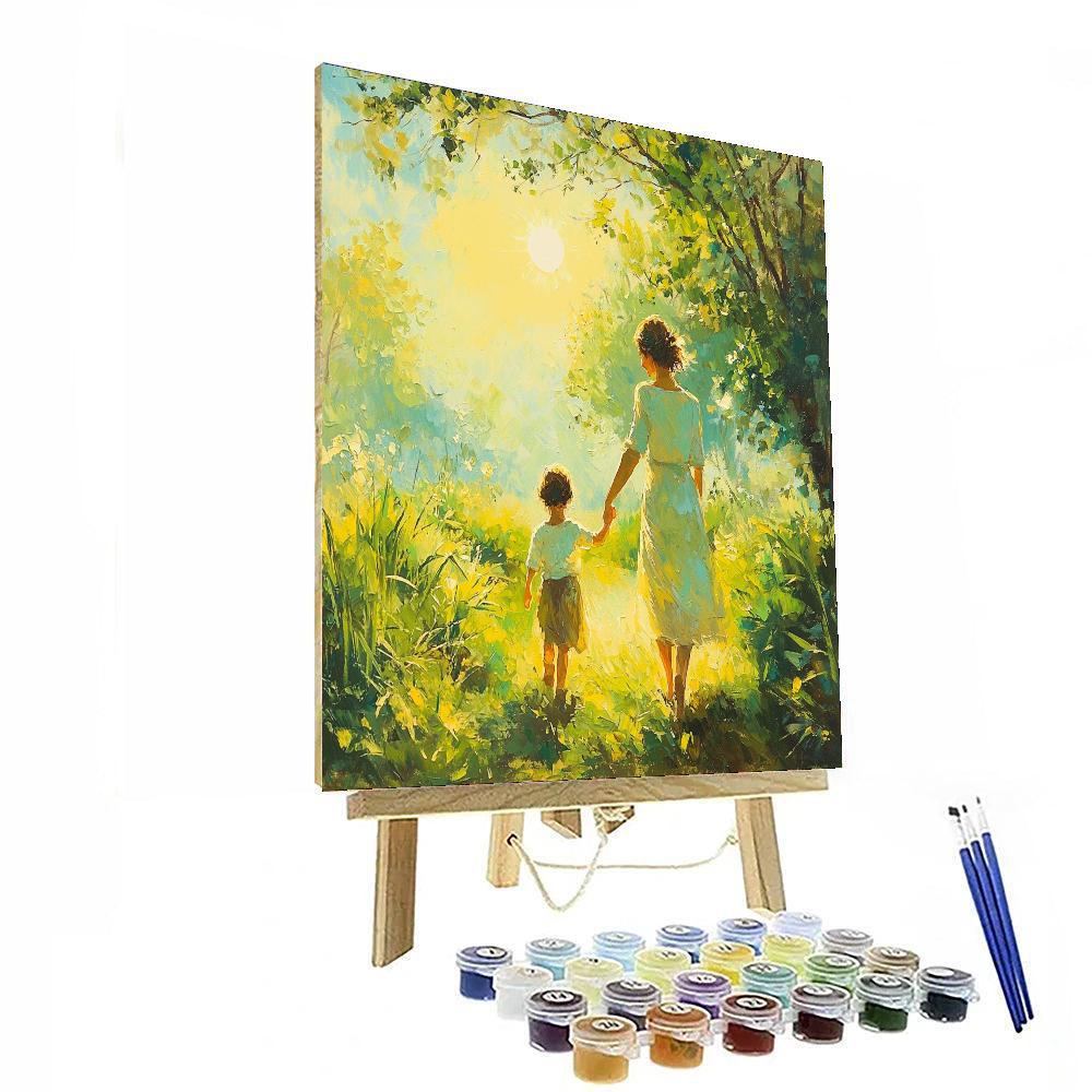 Connected By Love Number Painting