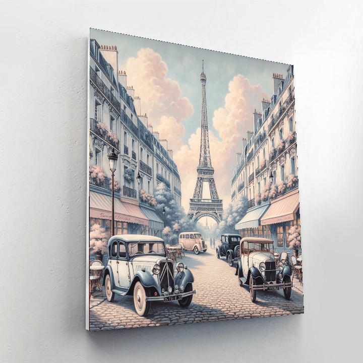 Vintage Travel Memories Paint By Numbers