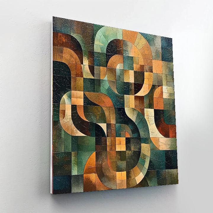 Max Ernst Inspired Timeless Labyrinths  Paint By Number