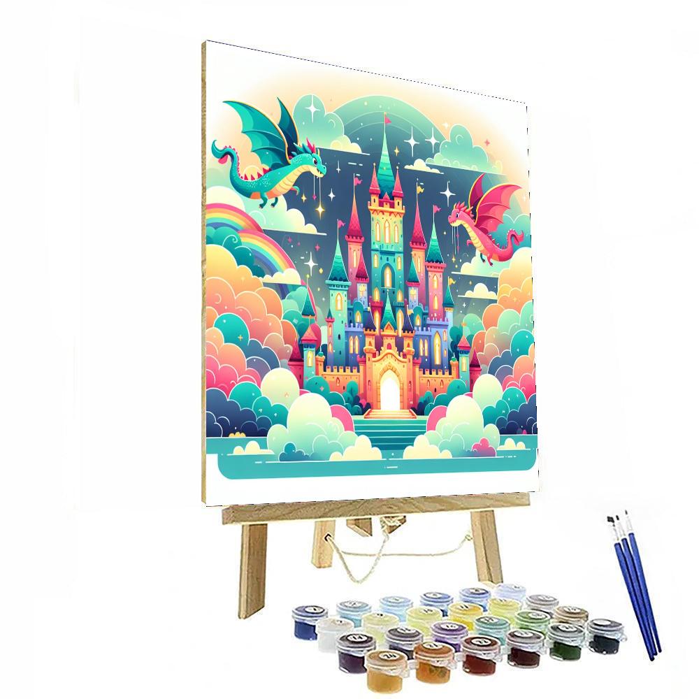 Enchanting Castle Paint By Numbers Kits