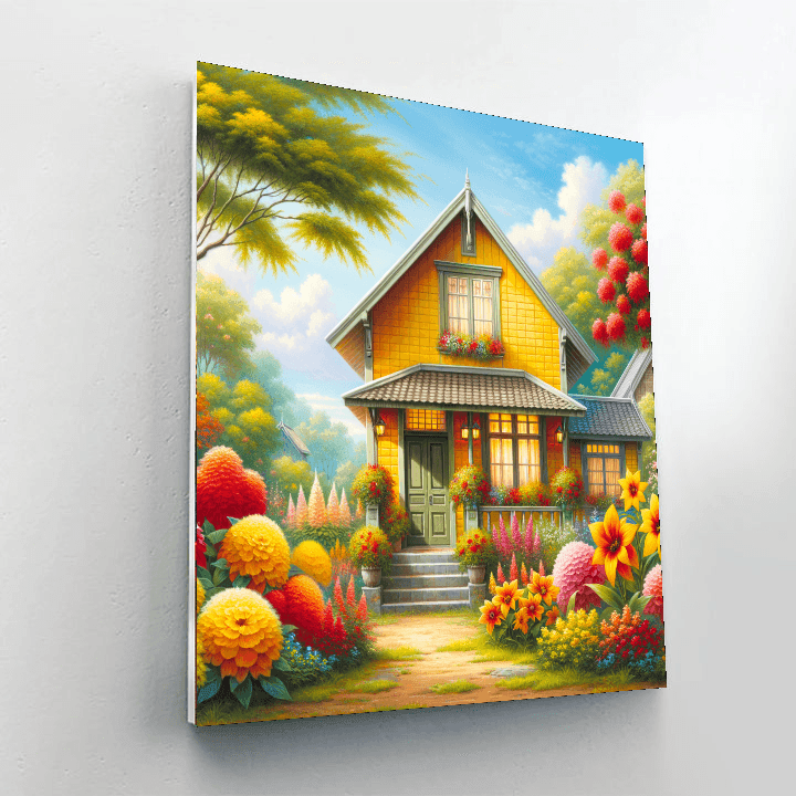 Cottage Comfort Numbered Painting Kits