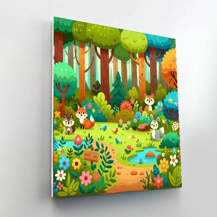 Nature's Secret Hideaway Paint By Numbers Kits