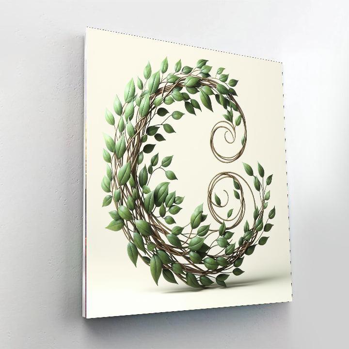 Verdant Vale Sculpture Paint By Number