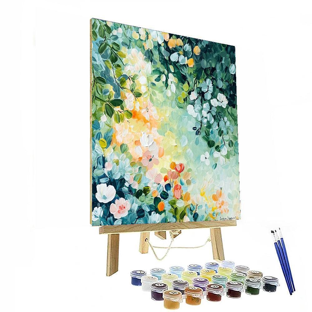 Frida Kahlo Inspired Nature's Embrace Of Emotions  Paint By Numbers Art