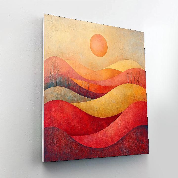 Paul Klee Inspired Whimsical Landscapes  Paint By Numbers