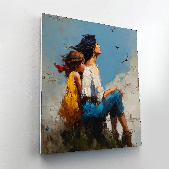 Songs Of A Mother's Heart Paint By Numbers Kits