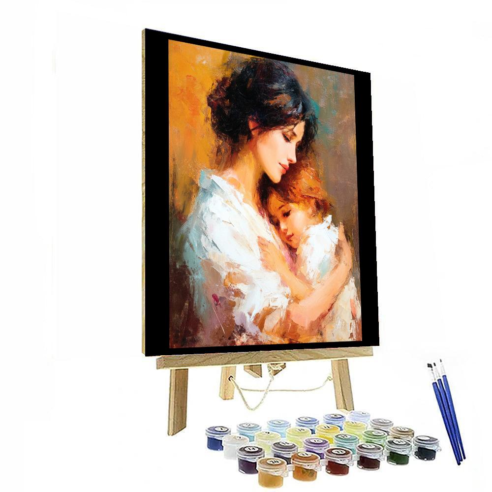 The Comforting Embrace Paint By Number