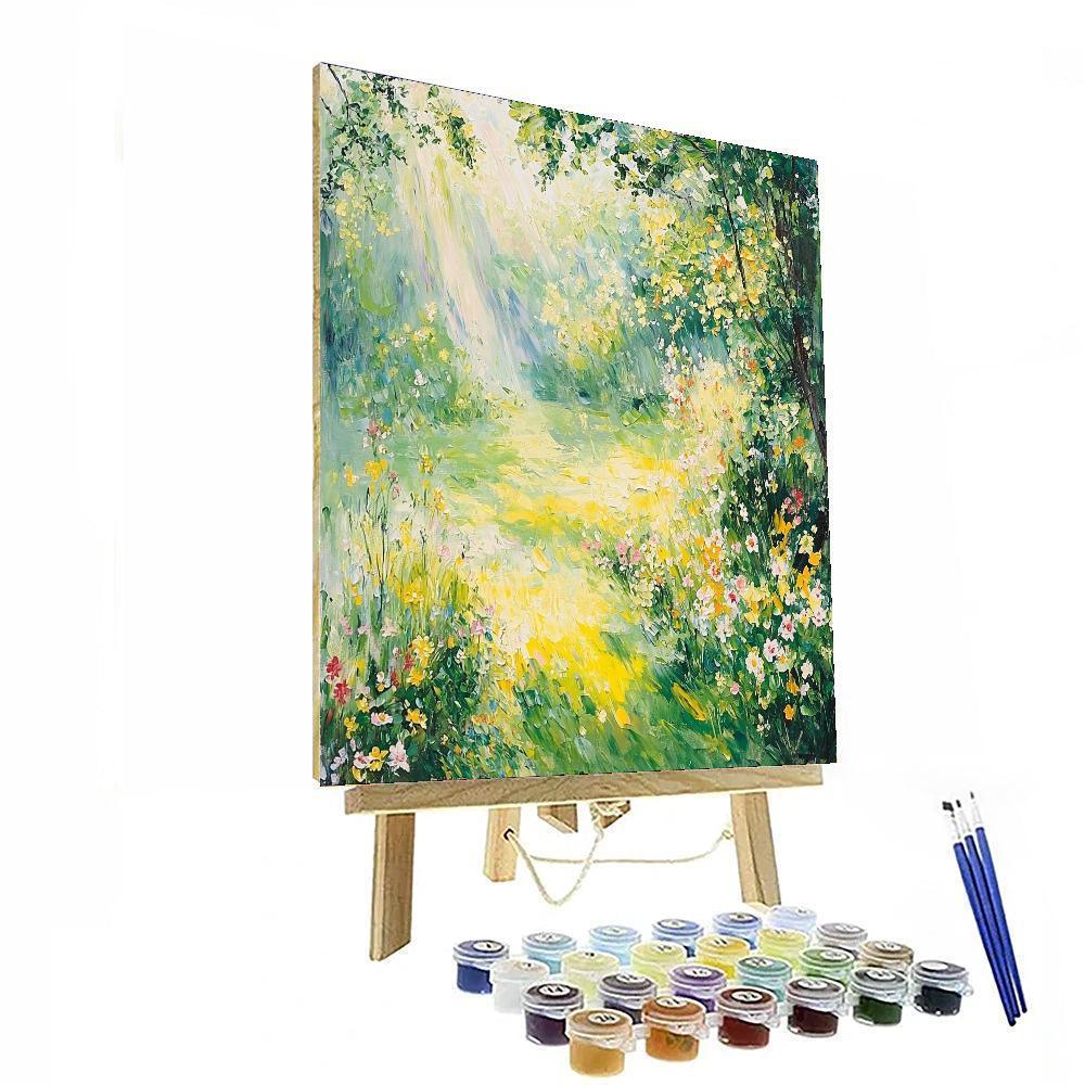 Berthe Morisot Inspired Sunkissed Meadows  Paint By Numbers