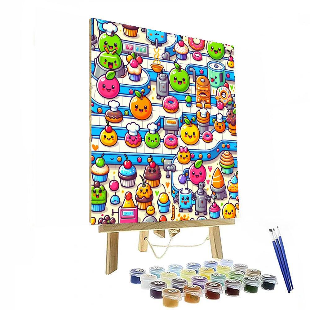 Creative Food Factory Paint By Numbers