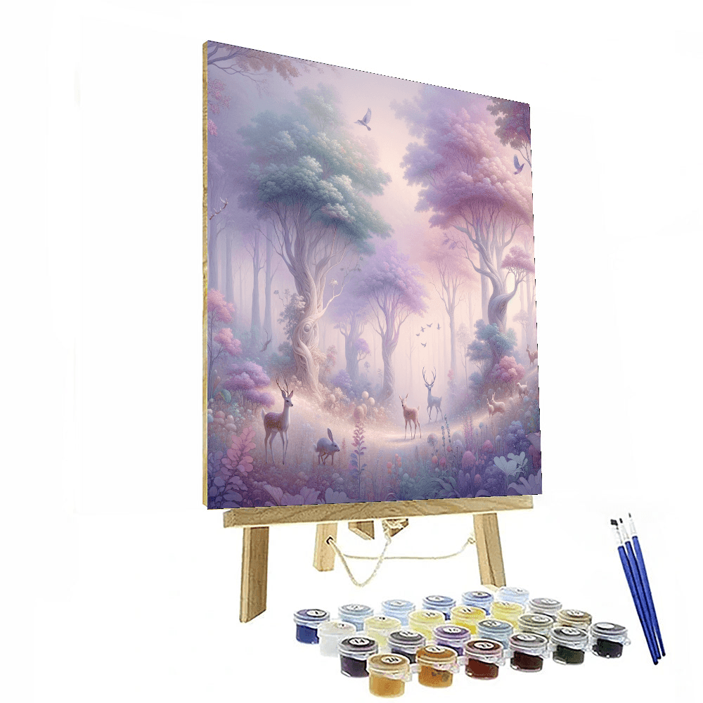 Magical Woodland Fauna Numbered Painting Kits
