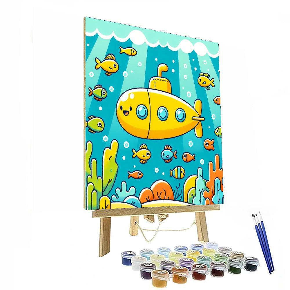 Happy Ocean Odyssey Paint By Number