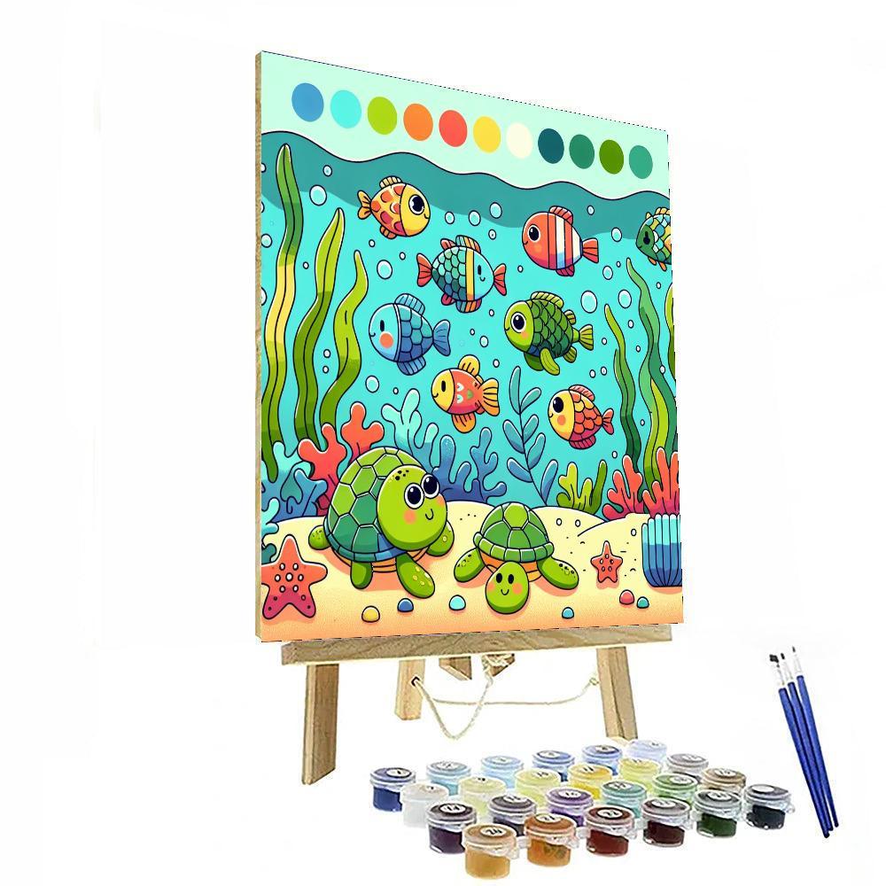 Ocean Quest Paint By Color