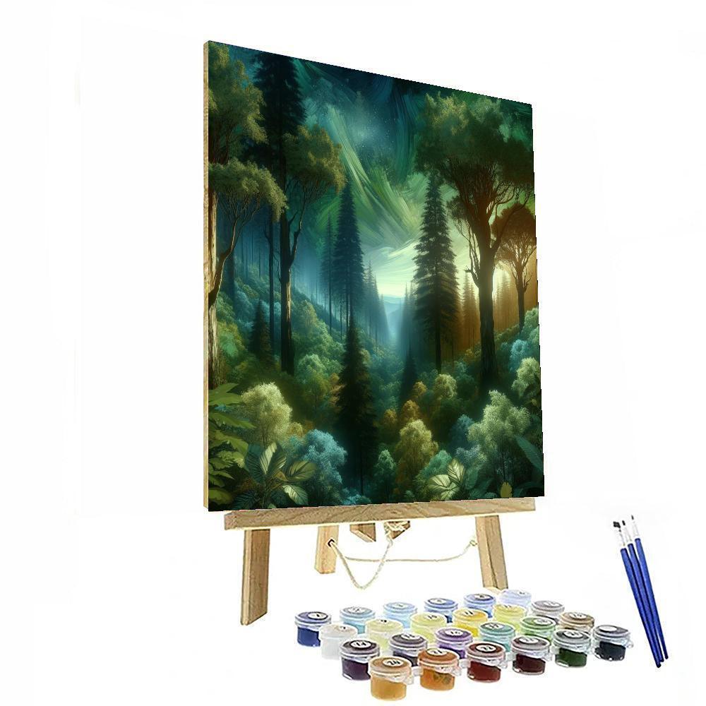 Timeless Forest Majesty Painting By Numbers Kit