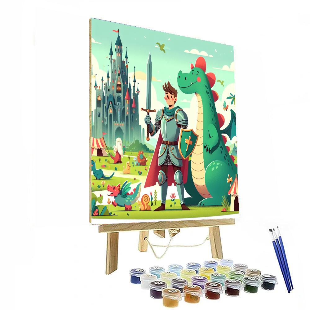Epic Fantasy Worlds Paint By Number