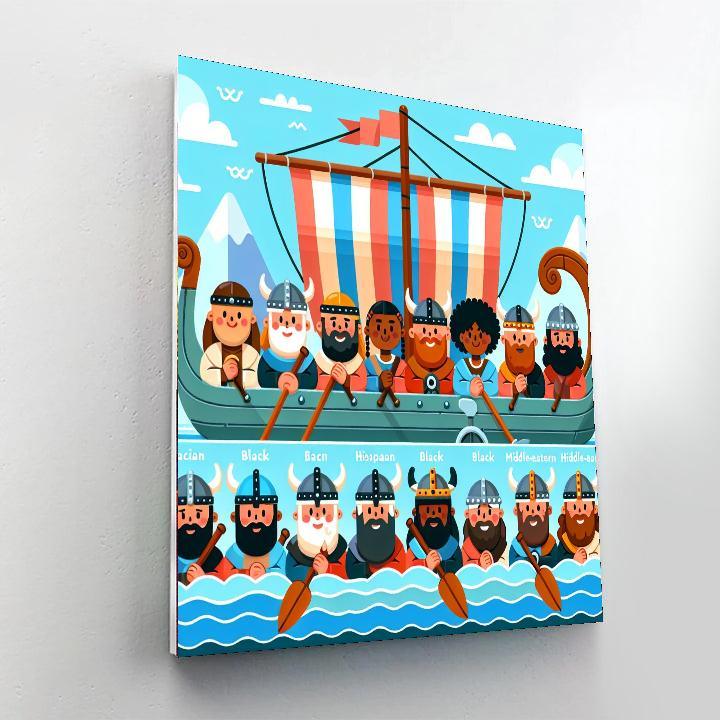Viking Voyage Discovery Paint By Numbers Kits