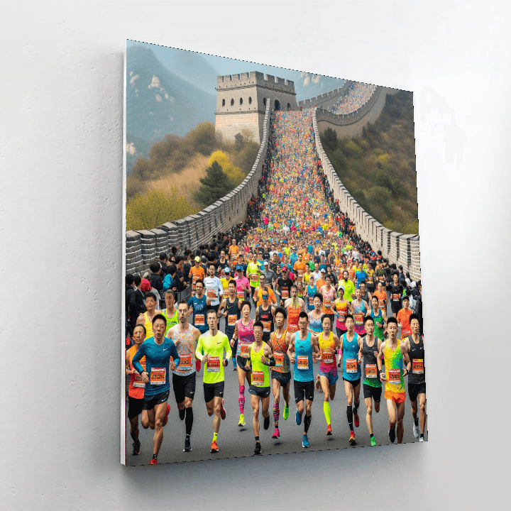 The Great Wall Marathon Paint By Number