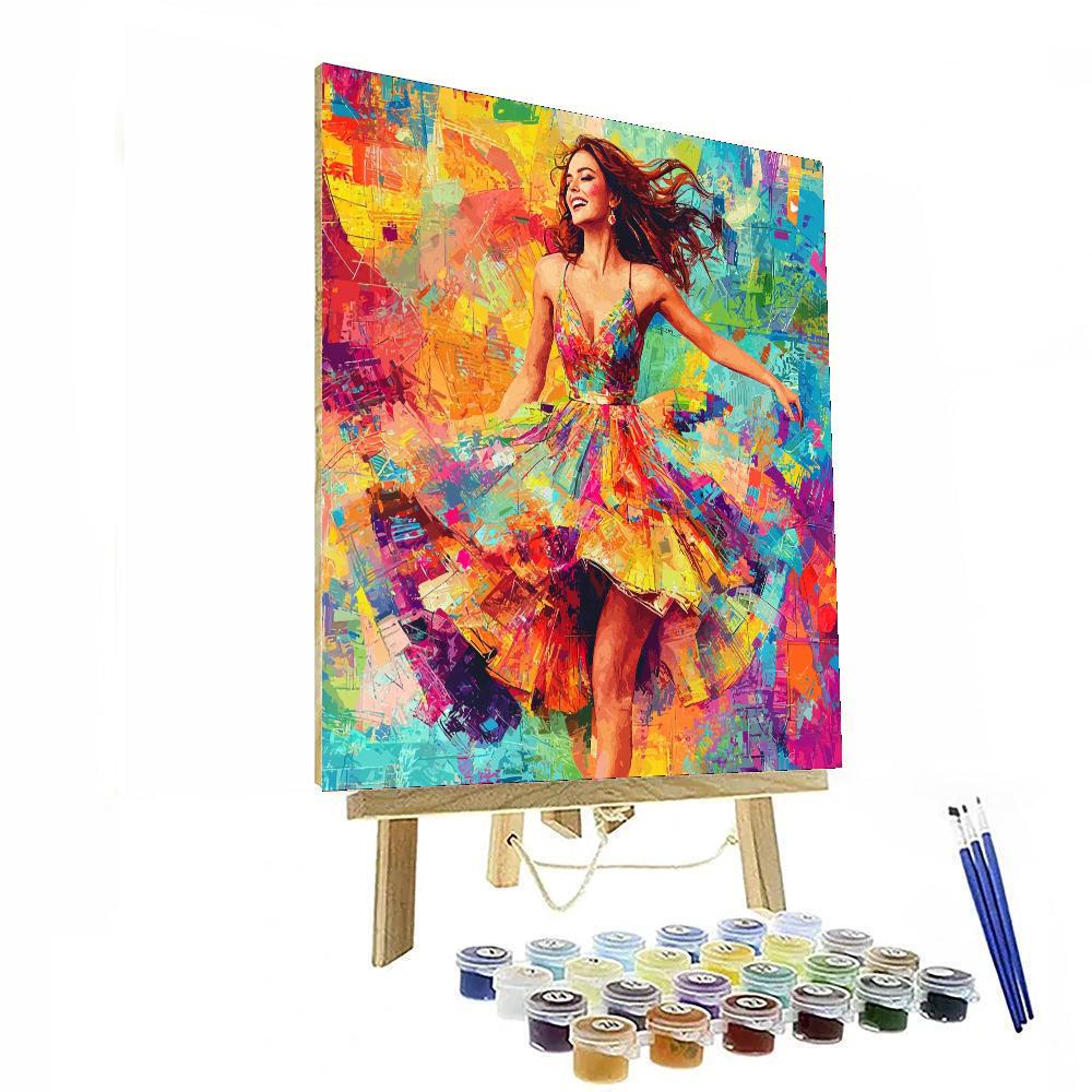 Emma Stone: The Dancer's Dream Numbered Painting Kits