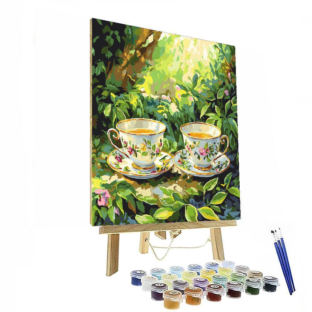 Afternoon Tea Delights DIY Paint By Numbers