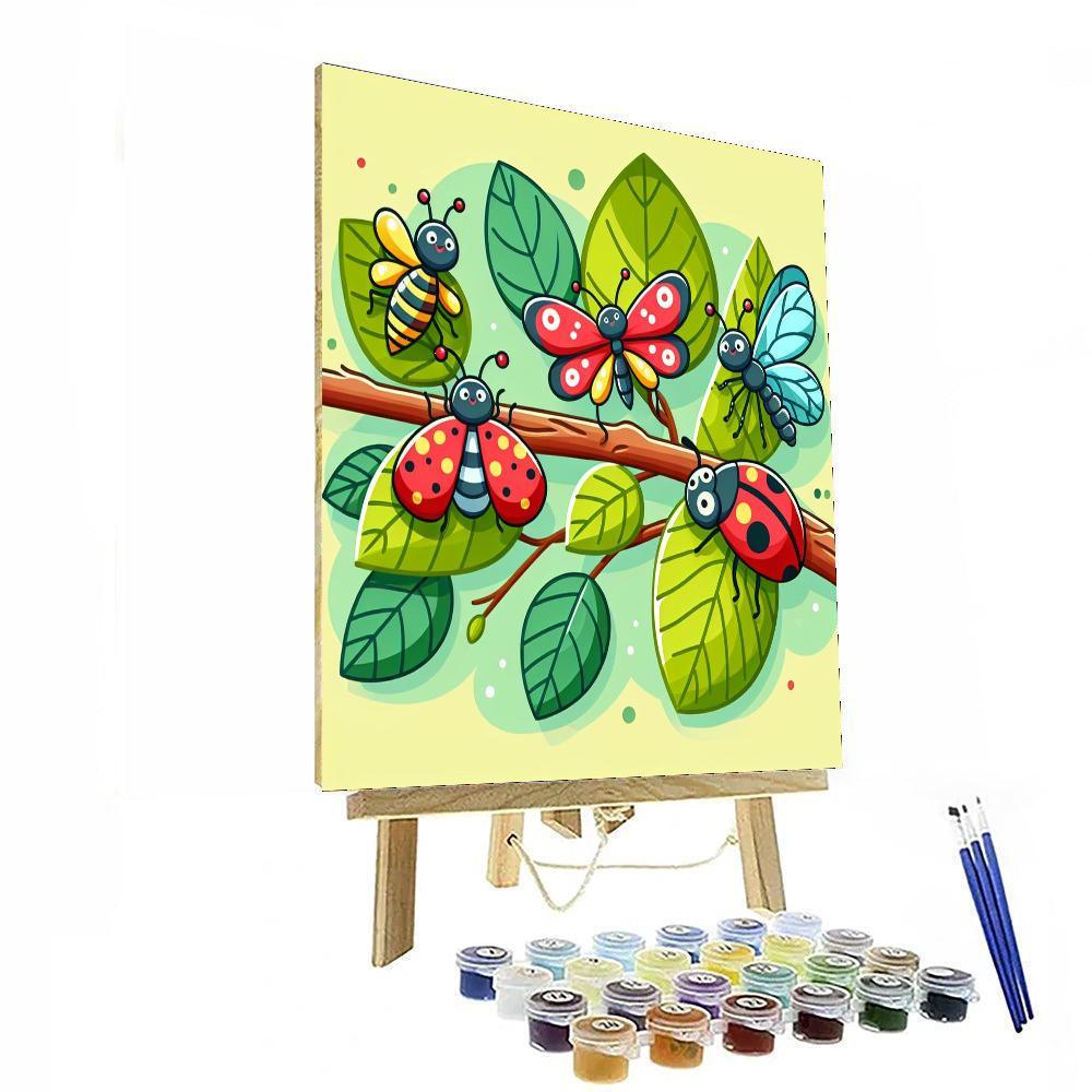 Insect Safari Adventure Paint By Color