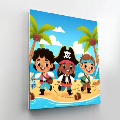Magical Treasure Hunt Numbered Painting Kits