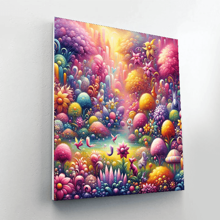 Fantasy Garden Escape Paint By Numbers Kits